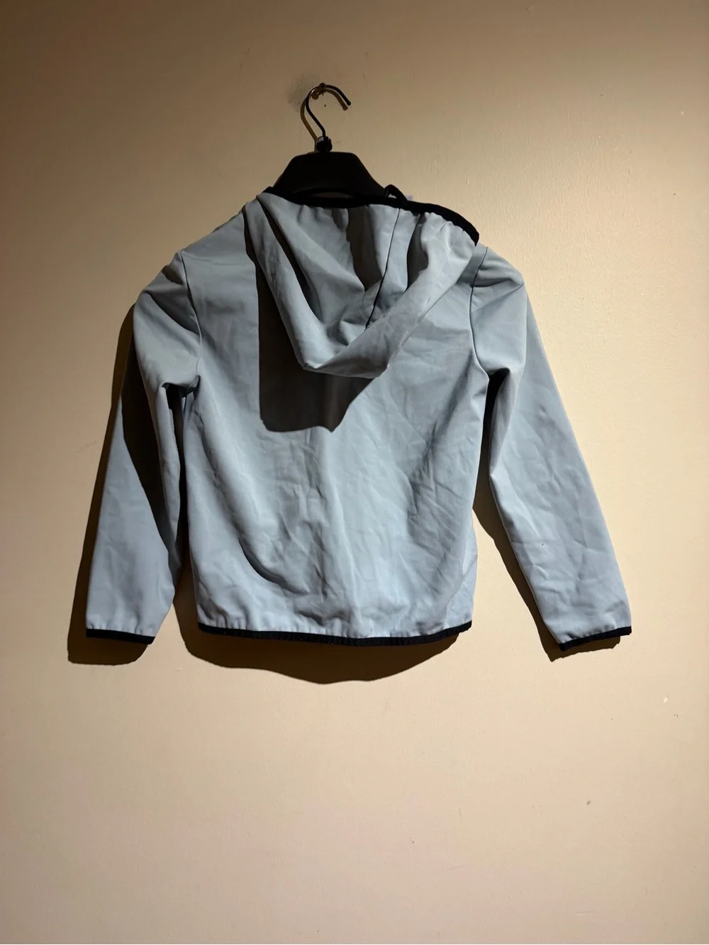 Boys Cozy Tech Zip Up Hoodie - Gray